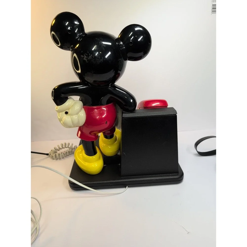 Mickey Mouse Push‎ Button Phone AT&T Vintage